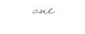 one
